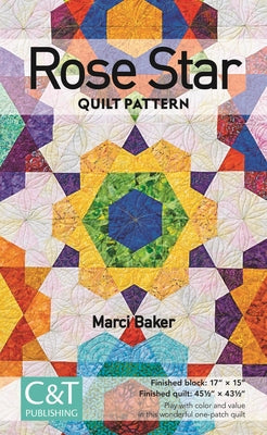 Rose Star Quilt Pattern by Baker, Marci