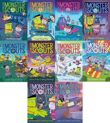 The Junior Monster Scouts Tiny-But-Terrifying Collected Set: The Monster Squad; Crash! Bang! Boo!; It's Raining Bats and Frogs!; Monster of Disguise; by McGee, Joe
