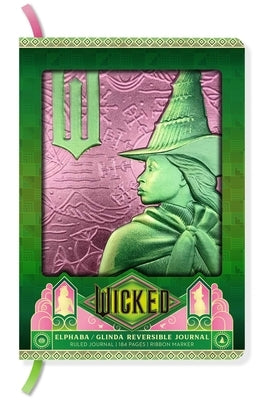 Wicked: Elphaba / Glinda Reversible Sculpted Journal by Insight Editions