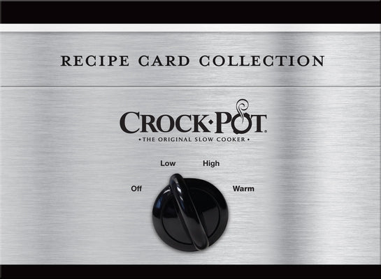 Crockpot Recipe Card Collection Tin (Silver) by Publications International Ltd