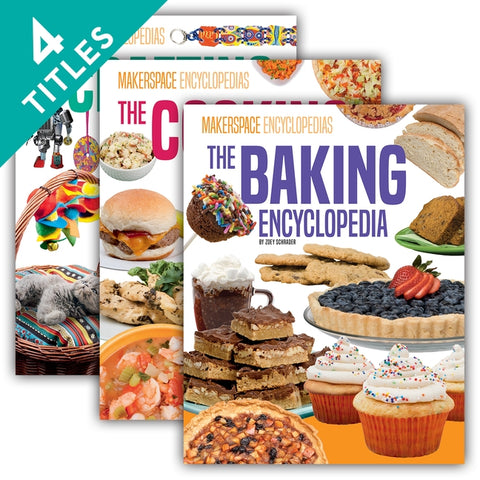 Makerspace Encyclopedias (Set) by Schrader, Zoey
