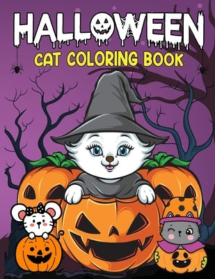 Halloween Cat Coloring Book: Halloween Theme Book for Kids by Bidden, Laura