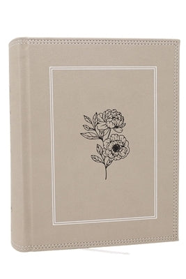 Nkjv, Journal the Word Bible: Reflect, Journal or Create Art Next to Your Favorite Verses (Stone Leathersoft Over Board, Red Letter, Comfort Print) by Thomas Nelson