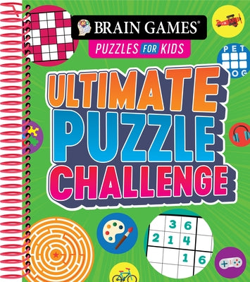 Brain Games Puzzles for Kids - Ultimate Puzzle Challenge by Publications International Ltd