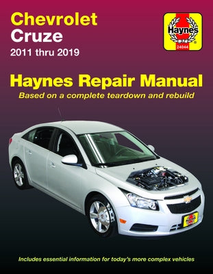 Chevrolet Cruze 2011-19 by Haynes, J. H.