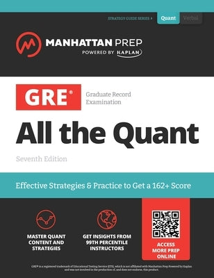 GRE All the Quant by Manhattan Prep
