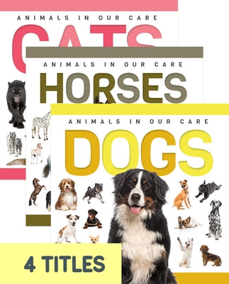 Genius Kid: Animals in Our Care (Set of 4) by Various