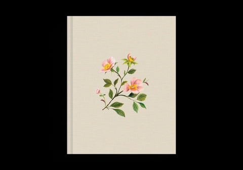 ESV Single Column Journaling Bible (Cloth Over Board, Rosehip Design) by 