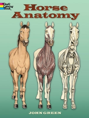 Horse Anatomy Coloring Book by Green, John