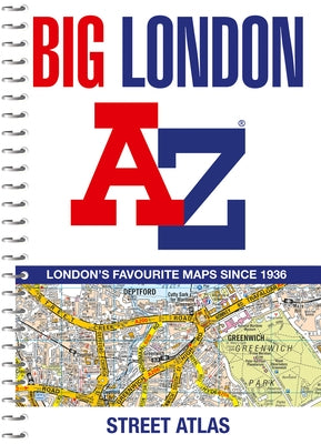 Big London A-Z Street Atlas by A-Z Maps