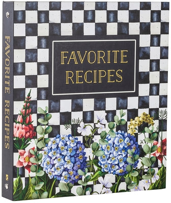 Deluxe Recipe Binder - Favorite Recipes (Hydrangea) - Write in Your Own Recipes by New Seasons