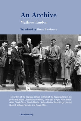 An Archive by Lindon, Mathieu
