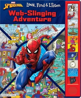Marvel Spider-Man: Web-Slinging Adventure Look, Find & Listen Sound Book [With Battery] by Pi Kids