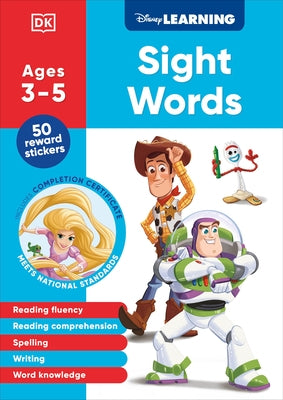 Disney Learning Sight Words (Ages 3-5): Preschool English Reading, Spelling, Writing Workbook for Kids, Curriculum-Based by DK