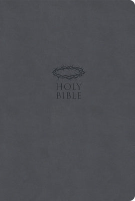 KJV Super Giant Print Reference Bible, Value Edition, Charcoal Leathertouch by Holman Bible Publishers