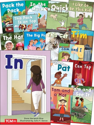 Decodable Books Grade Pk-K Set 1: 15-Book Set by Multiple Authors