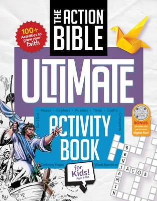 The Action Bible Ultimate Activity Book for Kids by Cariello, Sergio