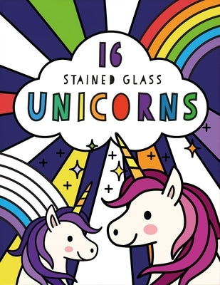 Stained Glass Coloring Unicorns by Baldwin, Hannah