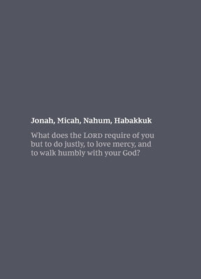 NKJV Bible Journal - Jonah, Micah, Nahum, Habakkuk Softcover by Smyth, Sewn