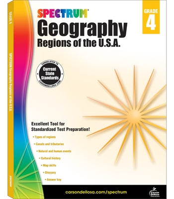 Spectrum Geography, Grade 4: Regions of the U.S.A. Volume 24 by Spectrum