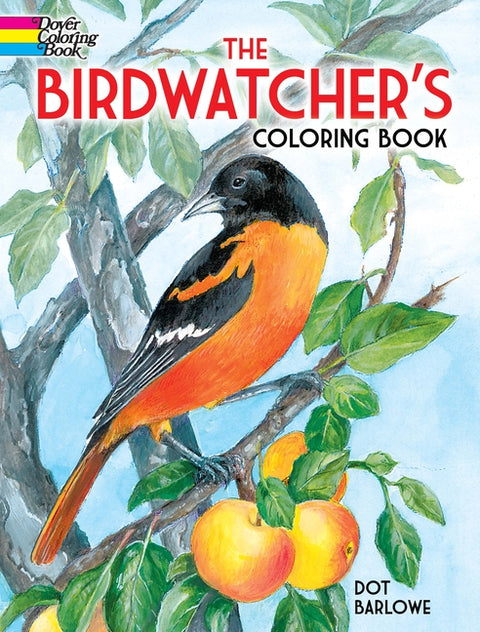 The Birdwatcher's Coloring Book by Barlowe, Dot