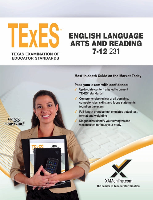 TExES English Language Arts and Reading 7-12 231 Teacher Certification Study Guide Test Prep by Wynne, Sharon A.