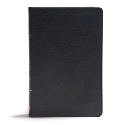 KJV Giant Print Reference Bible, Black Leathertouch, Indexed by Holman Bible Publishers