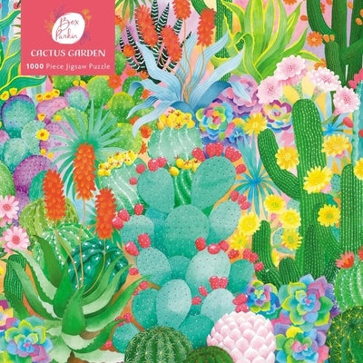 Adult Jigsaw Puzzle: Bex Parkin: Cactus Garden: 1000-Piece Jigsaw Puzzles by Flame Tree Studio