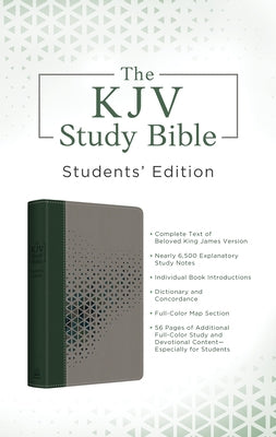 The KJV Study Bible--Students' Edition [Cypress & Smoke] by Hudson, Christopher D.