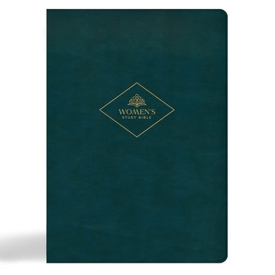 CSB Women's Study Bible, Peacock Leathertouch by Dan Laing, Stefana