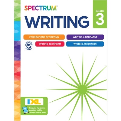 Spectrum Writing Workbook, Grade 3 by Spectrum