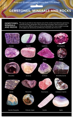 Gemstones, Minerals & Rocks - Id Chart by New Holland Publishers