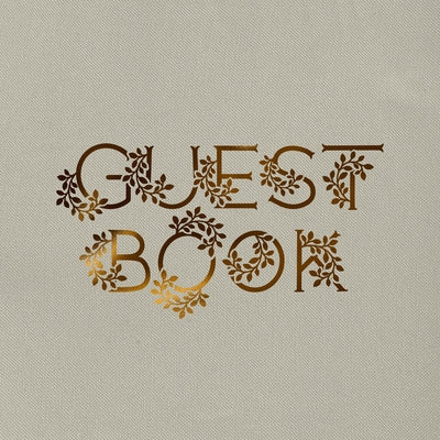 Wedding Guest Book: An Heirloom-Quality Guest Book with Foil Accents and Hand-Drawn Illustrations by Herold, Korie