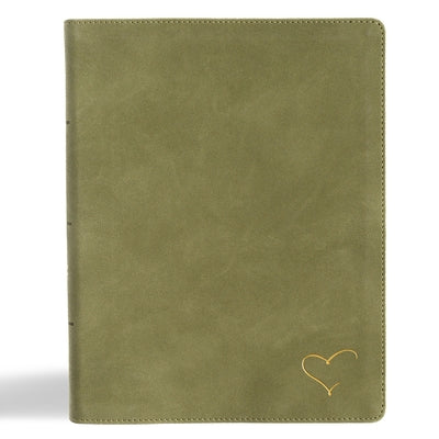 CSB Notetaking Bible, Revive Our Hearts Edition, Sage Suedesoft Leathertouch: With Prayers and Encouragement from Nancy DeMoss Wolgemuth by DeMoss Wolgemuth, Nancy L.