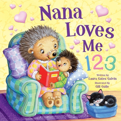 Nana Loves Me 123: Padded Board Book by Kidsbooks Publishing