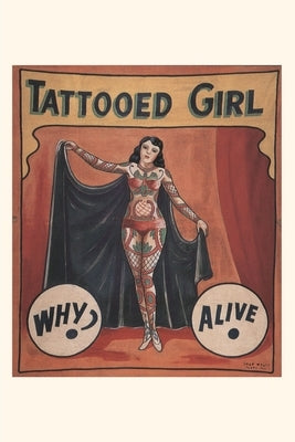 Vintage Journal Tattooed Girl by Found Image Press