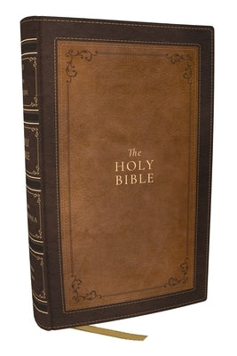 1611 KJV with Apocrypha, Brown Leathersoft: Holy Bible by Thomas Nelson
