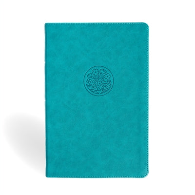NASB Giant Print Reference Bible, Teal Leathertouch by Holman Bible Publishers