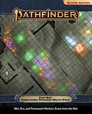 Pathfinder Flip-Mat: Darklands Dangers Multi-Pack by Engle, Jason