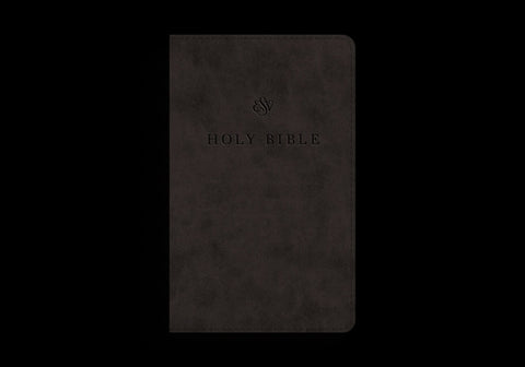 ESV Premium Church Bible, Large Print, Red Letter (Trutone, Black) by 