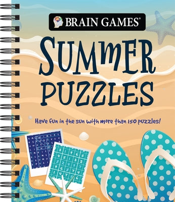 Brain Games - Summer Puzzles (#4): Have Fun in the Sun with More Than 150 Puzzles! Volume 4 by Publications International Ltd