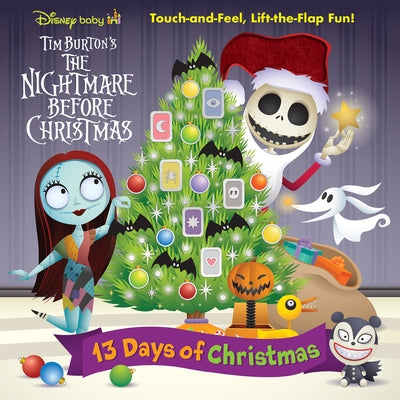 Disney Baby: 13 Days of Christmas: Touch-And-Feel, Lift-The-Flap Fun! by Davison, Steven