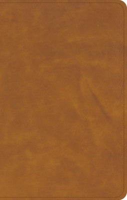 CSB Personal Size Bible, Saddle Leathertouch by Csb Bibles by Holman