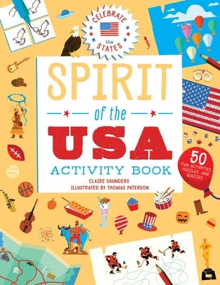 Spirit of the USA Activity Book by Saunders, Claire