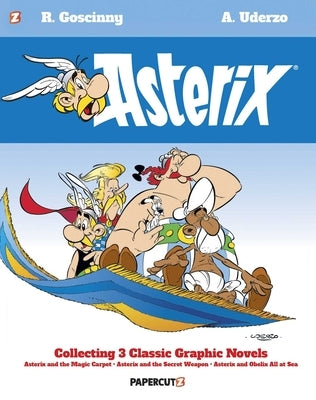 Asterix Omnibus Vol. 10: Collecting Asterix and the Magic Carpet, Asterix and the Secret Weapon, and Asterix and Obelix All at Sea by Goscinny, René
