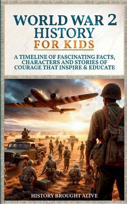 World War 2 History For Kids: A Timeline of Fascinating Facts, Characters and Stories of Courage that Inspire & Educate by Brought Alive, History