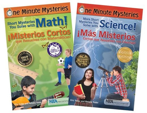 Bilingual Science and Math Mysteries Book Set / Conjunto de Libros Bilingües: Misterios de Ciencias Y Matemáticas by Yoder, Eric