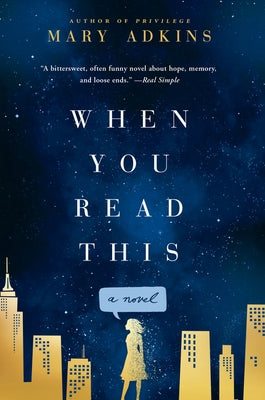 When You Read This by Adkins, Mary
