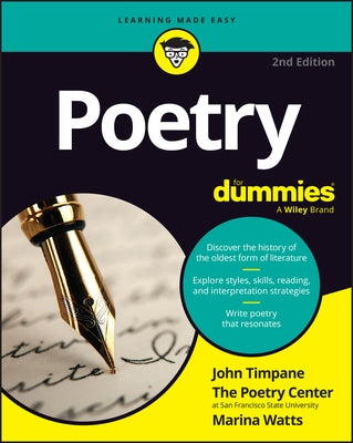 Poetry for Dummies by Timpane, John