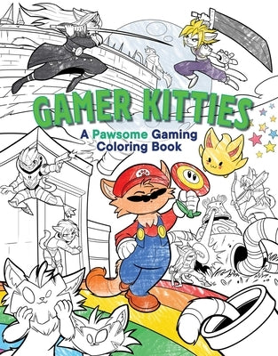 Gamer Kitties: A Pawsome Gaming Coloring Book by Insight Editions